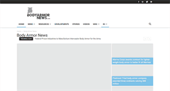 Desktop Screenshot of bodyarmornews.com